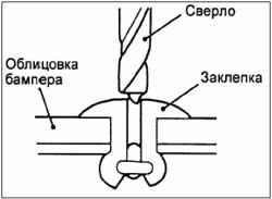 Разборка и сборка переднего бампера