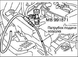 Периодическое техническое обслуживание (операции в моторном отсеке на холодном двигателе)