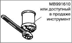 Операции на прогретом двигателе