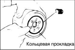 Операции на прогретом двигателе