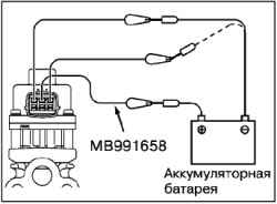 Операции на прогретом двигателе