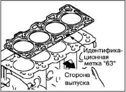 Снятие и установка головки блока цилиндров (4G63)