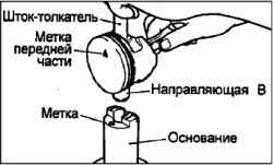 Снятие и разборка шатунно-поршневой группы