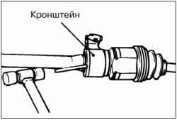 Снятие и установка вала привода колеса в сборе